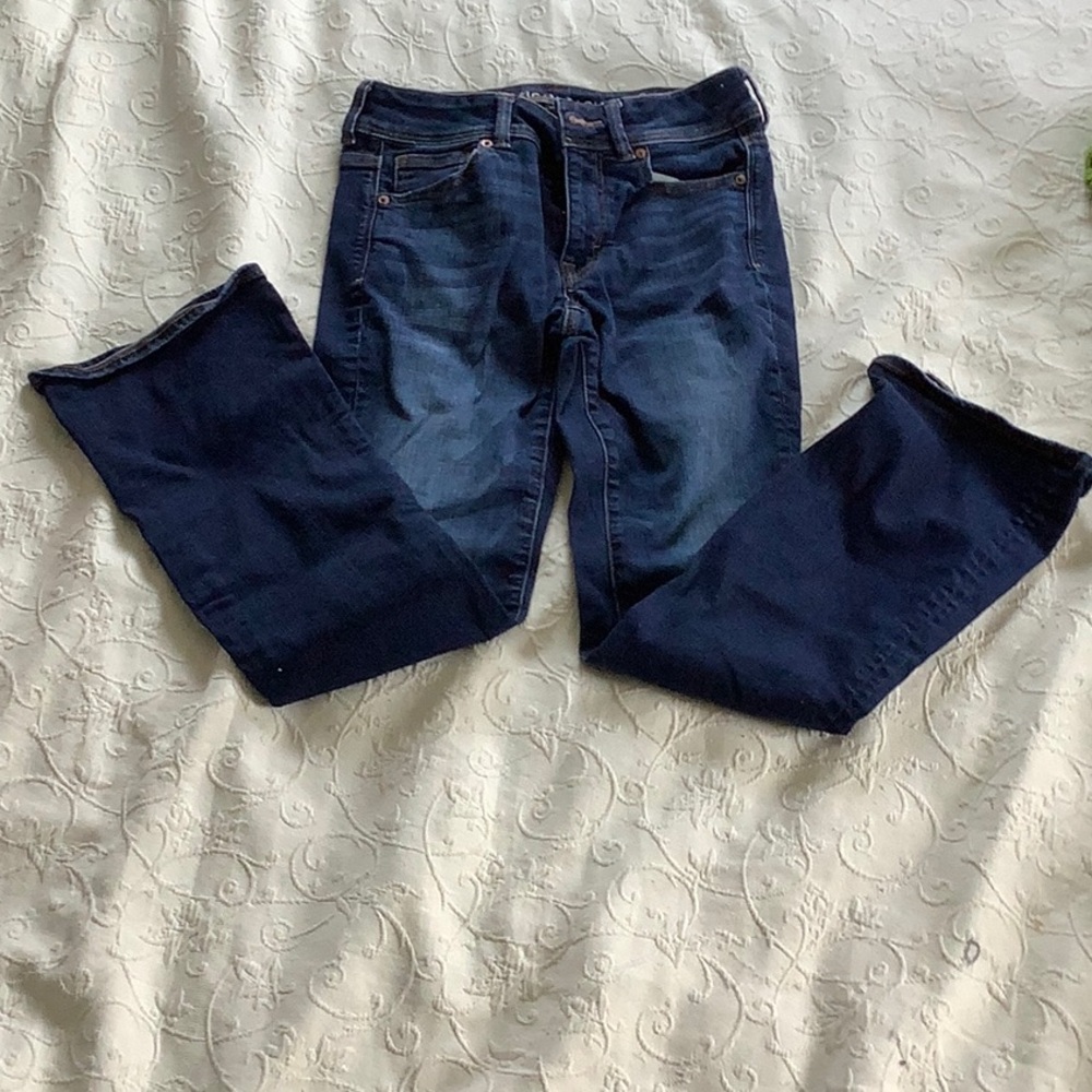 American Eagle Outfitters Women’s Dark Blue Boot Cut Jeans